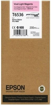 Epson T6536-C13T653600 Açık Kırmızı Orjinal Kartuş - 1