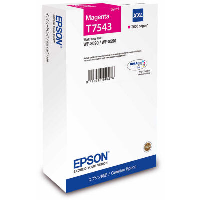 Epson T7543XXL-C13T754340 Kırmızı Orjinal Kartuş Ekstra Yüksek Kapasiteli - 1