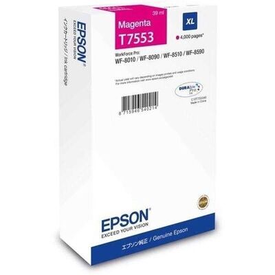 Epson T7553XL-C13T755340 Kırmızı Orjinal Kartuş Yüksek Kapasiteli - 1