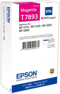 Epson T7893-C13T789340 Kırmızı Orjinal Kartuş Ekstra Yüksek Kapasiteli - 1