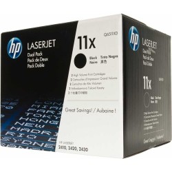 Hp 11X-Q6511XD Siyah Orjinal Toner Yüksek Kapasiteli 2li Paket - Hp