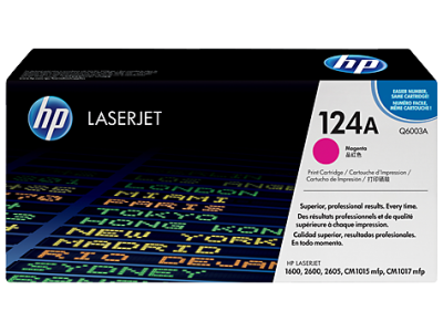 Hp 124A-Q6003A Kırmızı Orjinal Toner - 1