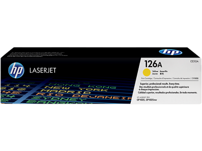 Hp 126A-CE312A Sarı Orjinal Toner - 1