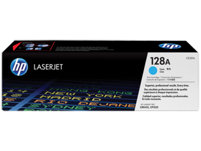 Hp 128A-CE321A Mavi Orjinal Toner - 1