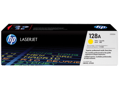 Hp 128A-CE322A Sarı Orjinal Toner - 1