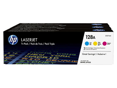 Hp 128A-CF371AM Renkli Orjinal Toner Avantaj Paketi - 1