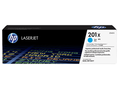 Hp 201X-CF401X Mavi Orjinal Toner Yüksek Kapasiteli - 1