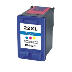 Hp 22XL-C9352C Muadil Renkli Kartuş Yüksek Kapasiteli - Hp