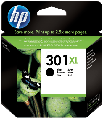 Hp 301XL-CH563E Siyah Orjinal Kartuş Yüksek Kapasiteli - 1