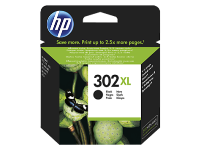 Hp 302XL-F6U68AE Siyah Orjinal Kartuş Yüksek Kapasiteli - 1