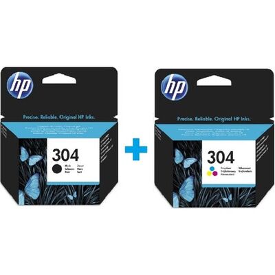 Hp 304-N9K05AE-N9K06AE Orjinal Kartuş Avantaj Paketi - 1