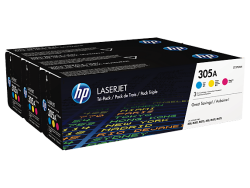 Hp 305A-CF370AM Renkli Orjinal Toner Avantaj Paketi - Hp