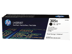 Hp 305X-CE410XD Orjinal Siyah Toner Yüksek Kapasiteli 2li Paket - Hp