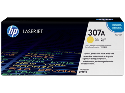 Hp 307A-CE742A Sarı Orjinal Toner - 1