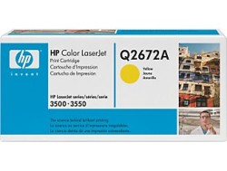 Hp 309A-Q2672A Sarı Orjinal Toner - Hp