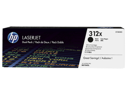 Hp 312X-CF380XD Siyah Orjinal Toner Yüksek Kapasiteli 2li Paket - Hp