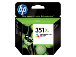 Hp 351XL-CB338EE Renkli Orjinal Kartuş Yüksek Kapasiteli - Hp