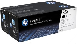 Hp 36A-CB436AD Siyah Orjinal Toner 2li Paket - 2