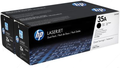 Hp 36A-CB436AD Siyah Orjinal Toner 2li Paket - 2