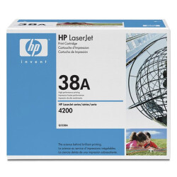Hp 38A-Q1338A Siyah Orjinal Toner Mavi-Beyaz Kutu - Hp