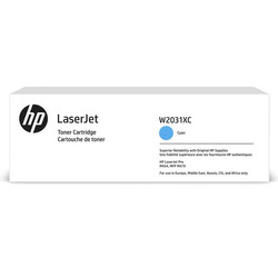 Hp 415X-W2031XC Mavi Orjinal Toner Yüksek Kapasiteli - Hp