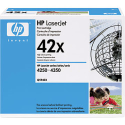 Hp 42X-Q5942X Siyah Orjinal Toner Yüksek Kapasiteli - Mavi Kutu - Hp