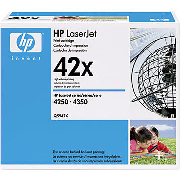 Hp 42X-Q5942X Siyah Orjinal Toner Yüksek Kapasiteli - Mavi Kutu - 1
