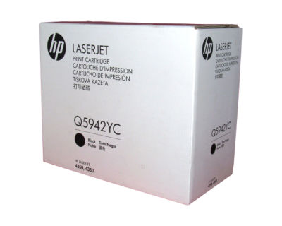 Hp 42X-Q5942YC Siyah Orjinal Toner Yüksek Kapasiteli - 1