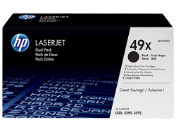 Hp 49X-Q5949XD Siyah Orjinal Toner Yüksek Kapasiteli 2li Paket - Hp