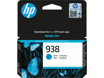 HP 4S6X5PE (938) Mavi Orjinal Kartuş - 1