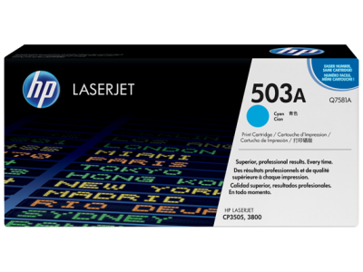 Hp 503A-Q7581A Mavi Orjinal Toner - 1