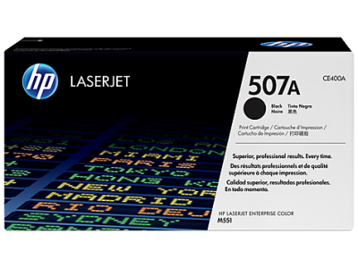 Hp 507A-CE400A Siyah Orjinal Toner - 1