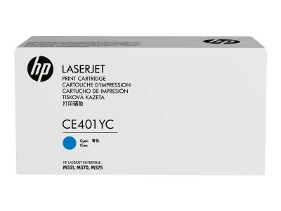 Hp 507A-CE401YC Mavi Orjinal Toner Yüksek Kapasiteli - 2