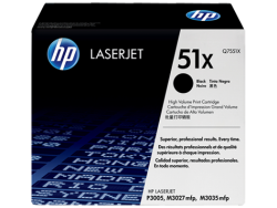 Hp 51X-Q7551X Siyah Orjinal Toner Yüksek Kapasiteli - Hp