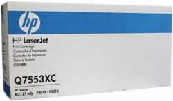 Hp 53X-Q7553XC Siyah Orjinal Toner Yüksek Kapasiteli - Hp