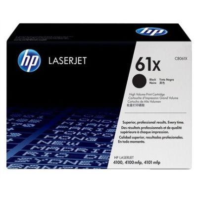 Hp 61X-C8061X Siyah Orjinal Toner Yüksek Kapasiteli - 1