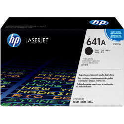 Hp 641A-C9720A Siyah Orjinal Toner - Siyah Kutu - Hp