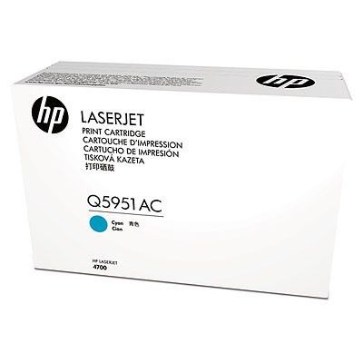 Hp 643A-Q5951AC Mavi Orjinal Toner - 1