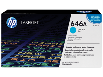 Hp 646A-CF031A Mavi Orjinal Toner - 1