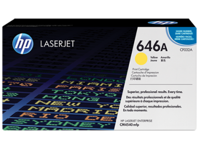 Hp 646A-CF032A Sarı Orjinal Toner - 1