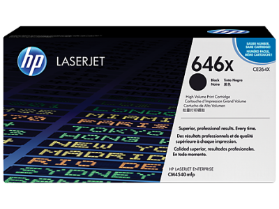 Hp 646X-CE264X Siyah Orjinal Toner Yüksek Kapasiteli - 1