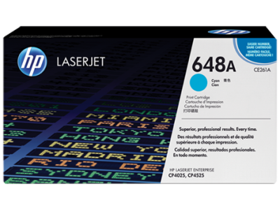 Hp 648A-CE261A Mavi Orjinal Toner - 1