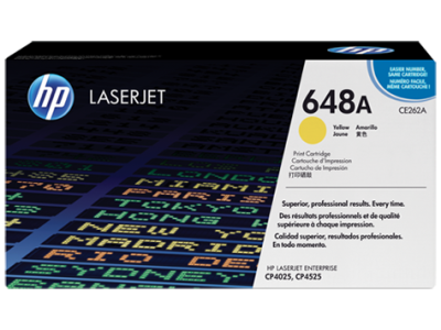 Hp 648A-CE262A Sarı Orjinal Toner - 1