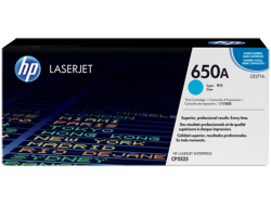 Hp 650A-CE271A Mavi Orjinal Toner - Hp