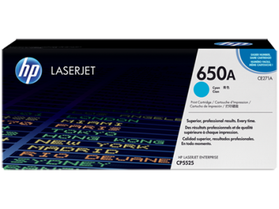 Hp 650A-CE271A Mavi Orjinal Toner - 1