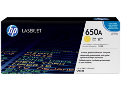 Hp 650A-CE272A Sarı Orjinal Toner - Hp