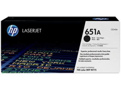 Hp 651A-CE340A Siyah Orjinal Toner - 1