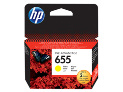 Hp 655-CZ112AE Sarı Orjinal Kartuş - Hp