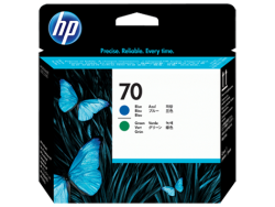 Hp 70-C9408A Orjinal Mavi-Yeşil Baskı Kafası - Hp