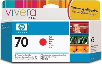 Hp 70-C9456A Kırmızı-Red Orjinal Kartuş - 1